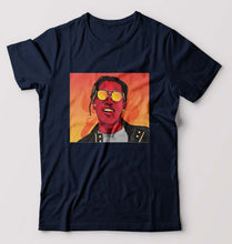 Load image into Gallery viewer, Asap Rocky T-Shirt for Men-Navy Blue-Ektarfa.online