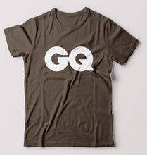 Load image into Gallery viewer, GQ Magazine T-Shirt for Men-Olive Green-Ektarfa.online