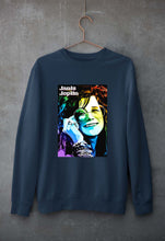 Load image into Gallery viewer, Janis Joplin Unisex Sweatshirt for Men/Women-Navy Blue-Ektarfa.online