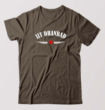 Load image into Gallery viewer, IIT Dhanbad T-Shirt for Men-Olive Green-Ektarfa.online
