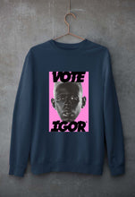 Load image into Gallery viewer, Igor Unisex Sweatshirt for Men/Women-Navy Blue-Ektarfa.online
