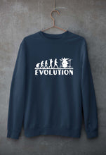 Load image into Gallery viewer, Drummer Evolution Unisex Sweatshirt for Men/Women-Navy Blue-Ektarfa.online