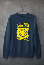 Load image into Gallery viewer, Nirvana Unisex Sweatshirt for Men/Women-Navy Blue-Ektarfa.online