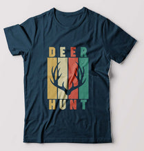 Load image into Gallery viewer, Deer T-Shirt for Men-Petrol Blue-Ektarfa.online