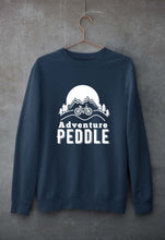 Load image into Gallery viewer, Cycling Adventure Unisex Sweatshirt for Men/Women-Navy Blue-Ektarfa.online