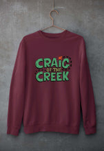 Load image into Gallery viewer, Craig of the Creek Unisex Sweatshirt for Men/Women-Maroon-Ektarfa.online