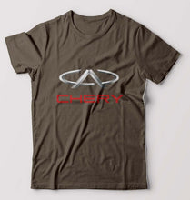 Load image into Gallery viewer, Chery T-Shirt for Men-Olive Green-Ektarfa.online