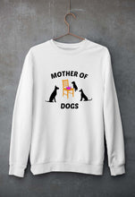 Load image into Gallery viewer, Mother of Dog Unisex Sweatshirt for Men/Women-White-Ektarfa.online
