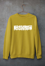 Load image into Gallery viewer, Nekrogoblikon Unisex Sweatshirt for Men/Women-Mustard Yellow-Ektarfa.online