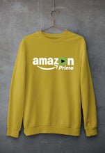 Load image into Gallery viewer, Amazon Prime Unisex Sweatshirt for Men/Women-Mustard Yellow-Ektarfa.online