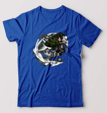Load image into Gallery viewer, Attack on Titan T-Shirt for Men-Royal Blue-Ektarfa.online