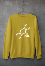 Load image into Gallery viewer, Cycling DNA Unisex Sweatshirt for Men/Women-Mustard Yellow-Ektarfa.online