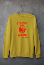 Load image into Gallery viewer, Karl Marx Unisex Sweatshirt for Men/Women-Mustard Yellow-Ektarfa.online