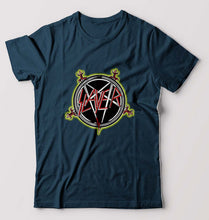 Load image into Gallery viewer, Slayer T-Shirt for Men-Petrol Blue-Ektarfa.online