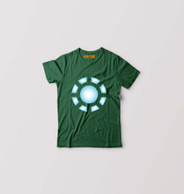 Load image into Gallery viewer, ARC REACTOR Iron Man Superhero Kids T-Shirt for Boy/Girl-Dark Green-Ektarfa.online