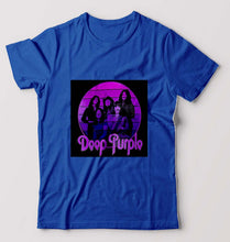 Load image into Gallery viewer, Deep Purple T-Shirt for Men-Royal Blue-Ektarfa.online