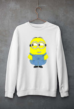 Load image into Gallery viewer, Minion Unisex Sweatshirt for Men/Women-White-Ektarfa.online