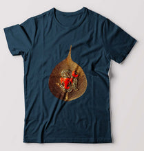 Load image into Gallery viewer, Ganpati T-Shirt for Men-Petrol Blue-Ektarfa.online