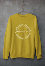 Load image into Gallery viewer, The Rings of Power Unisex Sweatshirt for Men/Women-Mustard Yellow-Ektarfa.online