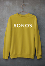 Load image into Gallery viewer, Sonos Unisex Sweatshirt for Men/Women-Mustard Yellow-Ektarfa.online