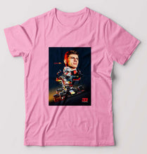 Load image into Gallery viewer, Max Verstappen T-Shirt for Men-Light Baby Pink-Ektarfa.online