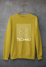 Load image into Gallery viewer, Techno Unisex Sweatshirt for Men/Women-Mustard Yellow-Ektarfa.online
