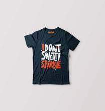Load image into Gallery viewer, Gym Sweat Kids T-Shirt for Boy/Girl-Petrol Blue-Ektarfa.online