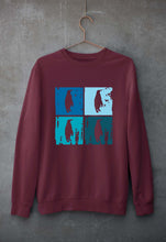 Load image into Gallery viewer, Penguins Unisex Sweatshirt for Men/Women-Maroon-Ektarfa.online