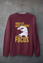 Load image into Gallery viewer, Eagle Unisex Sweatshirt for Men/Women-maroon-Ektarfa.online