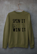 Load image into Gallery viewer, Table Tennie (TT) Unisex Sweatshirt for Men/Women-Olive Green-Ektarfa.online