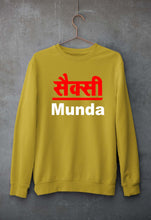 Load image into Gallery viewer, Sexy Munda Unisex Sweatshirt for Men/Women-Mustard Yellow-Ektarfa.online