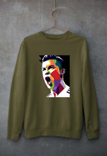 Load image into Gallery viewer, Cristiano Ronaldo CR7 Unisex Sweatshirt for Men/Women-Olive Green-Ektarfa.online