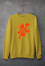 Load image into Gallery viewer, Hanuman Ji (God) Unisex Sweatshirt for Men/Women-Mustard Yellow-Ektarfa.online