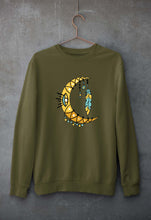 Load image into Gallery viewer, Dream Catcher Moon Unisex Sweatshirt for Men/Women-Olive Green-Ektarfa.online
