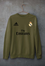 Load image into Gallery viewer, Real Madrid Unisex Sweatshirt for Men/Women-Olive Green-Ektarfa.online