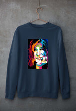 Load image into Gallery viewer, Janis Joplin Unisex Sweatshirt for Men/Women-Navy Blue-Ektarfa.online