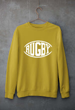 Load image into Gallery viewer, Rugby Unisex Sweatshirt for Men/Women-Mustard Yellow-Ektarfa.online