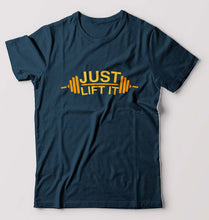 Load image into Gallery viewer, Gym T-Shirt for Men-Petrol Blue-Ektarfa.online