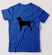 Load image into Gallery viewer, Black Dog T-Shirt for Men-Royal Blue-Ektarfa.online