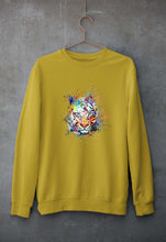 Load image into Gallery viewer, Tiger Unisex Sweatshirt for Men/Women-Mustard Yellow-Ektarfa.online