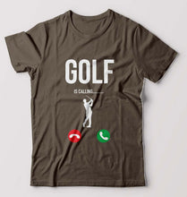 Load image into Gallery viewer, Golf T-Shirt for Men-Olive Green-Ektarfa.online