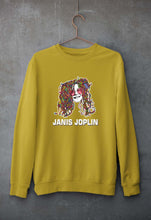 Load image into Gallery viewer, Janis Joplin Unisex Sweatshirt for Men/Women-Mustard Yellow-Ektarfa.online