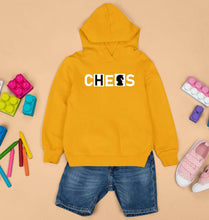 Load image into Gallery viewer, Chess Kids Hoodie for Boy/Girl-Mustard Yellow-Ektarfa.online
