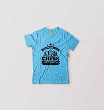Load image into Gallery viewer, Viswanathan Anand Chess Kids T-Shirt for Boy/Girl-Light Blue-Ektarfa.online