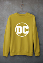 Load image into Gallery viewer, DC Unisex Sweatshirt for Men/Women-Mustard Yellow-Ektarfa.online