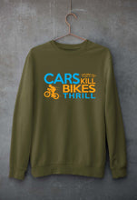 Load image into Gallery viewer, Cycling Unisex Sweatshirt for Men/Women-Olive Green-Ektarfa.online