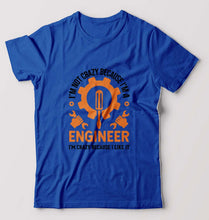 Load image into Gallery viewer, Crazy Engineer T-Shirt for Men-Royal Blue-Ektarfa.online