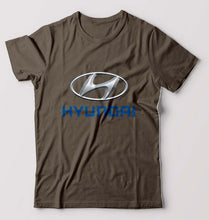 Load image into Gallery viewer, Hyundai T-Shirt for Men-Olive Green-Ektarfa.online