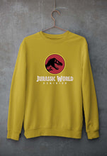 Load image into Gallery viewer, Jurassic World Unisex Sweatshirt for Men/Women-Mustard Yellow-Ektarfa.online