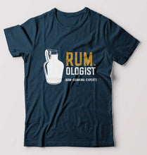Load image into Gallery viewer, Rum T-Shirt for Men-Petrol Blue-Ektarfa.online